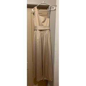 VeraWangWhite, Bridesmaid Dress, Champagne, Size 4